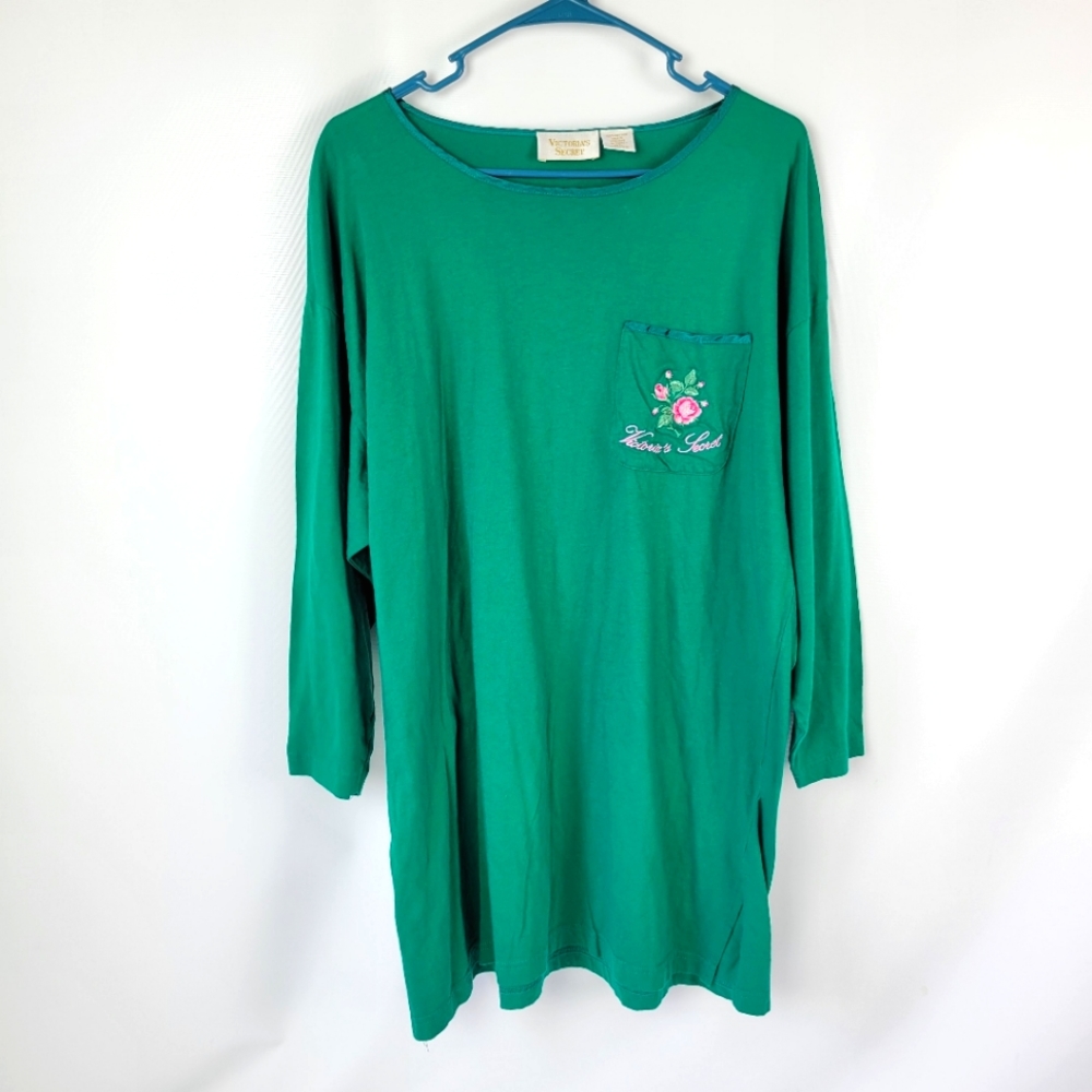 Victoria's Secret 100% Cotton Night Dress Sz M/L Like New